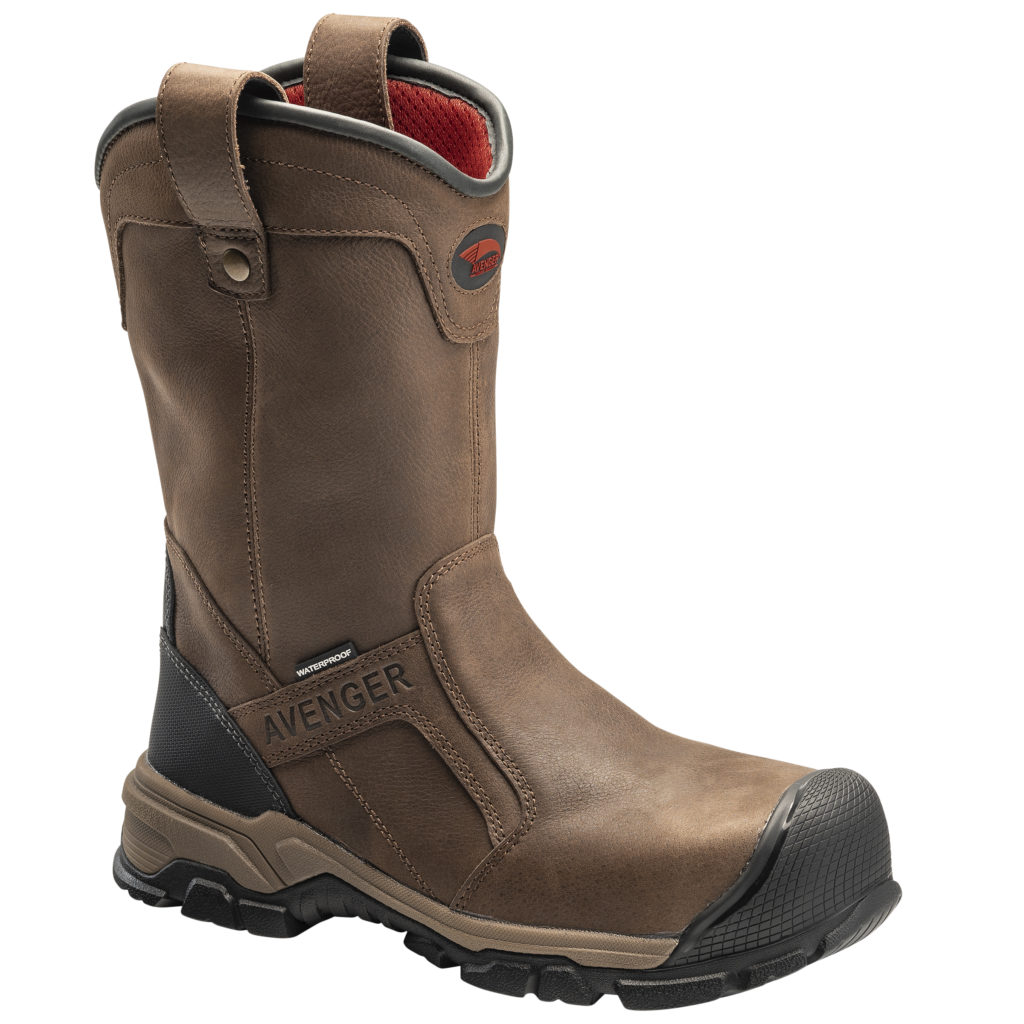 FSI Avenger 7830 Ripsaw Brown Alloy Toe EH PR WP Wellington Work Boot