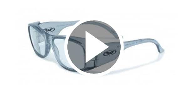 RX-Z Gray CL ANSI Rated Prescription Safety Glasses
