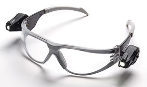 2Pcs LED Glasses Clip on Lamp Reading Light Eyeglass Safety Glasses Lights Tools 