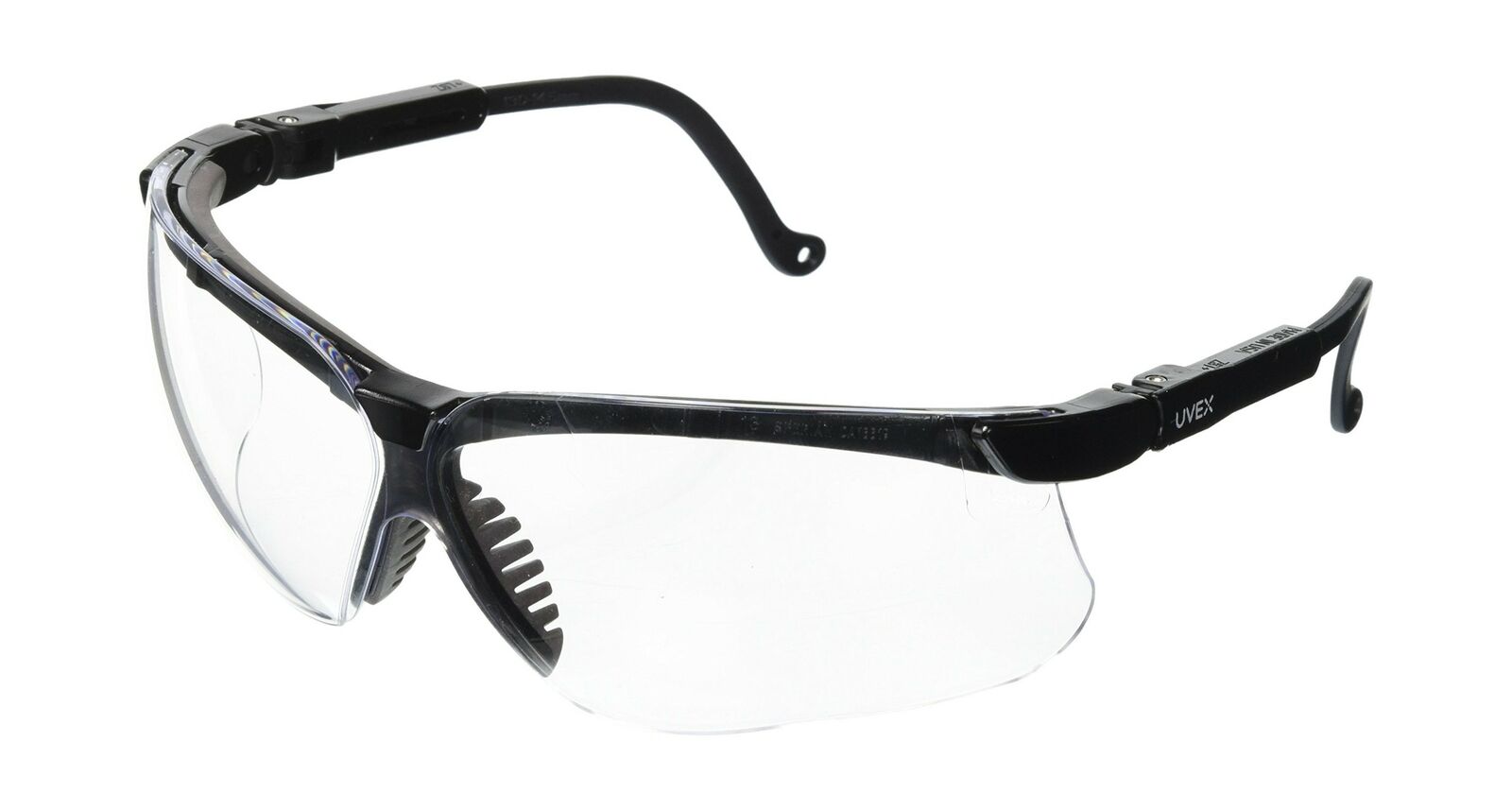 Uvex Genesis S3241 Safety Glasses Scratch-Resistant Espresso Lens & Blue Frame 