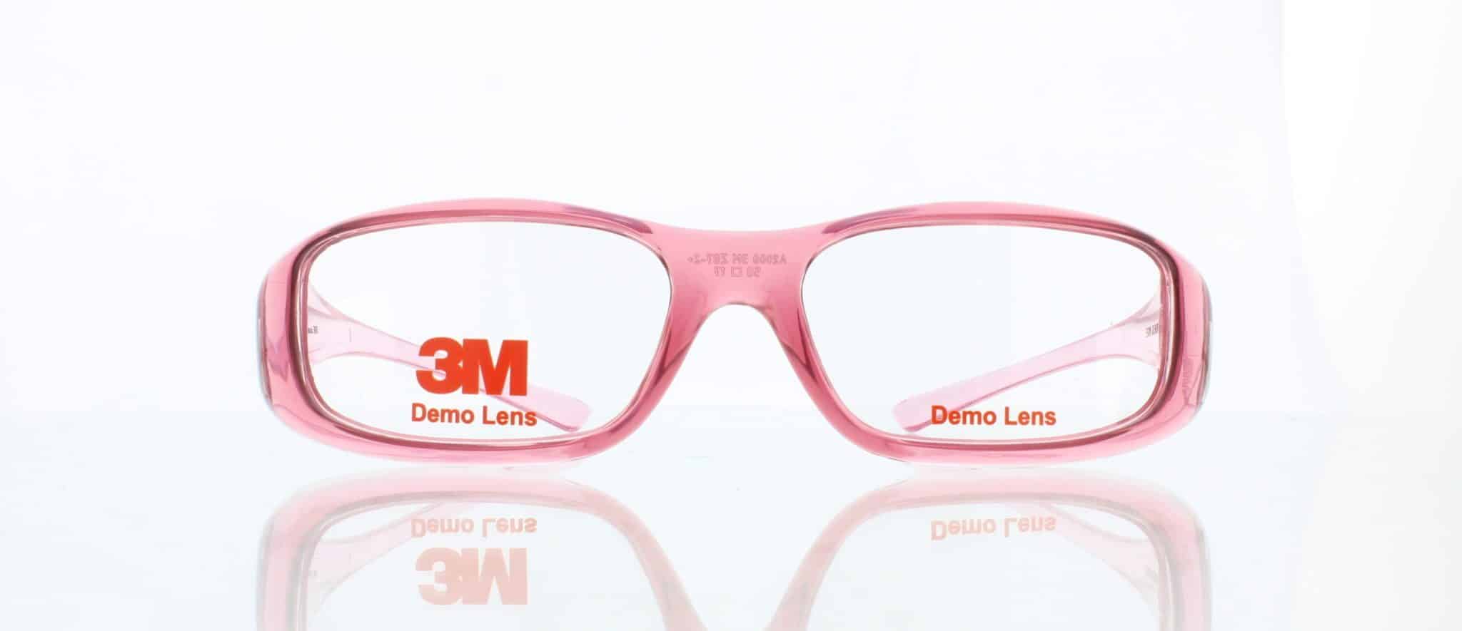 3m A2000 Pink Frames For Everyday Work Women Rx Safety Glasses