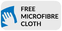 Free Microfiber Cloth with all Eyeglasses