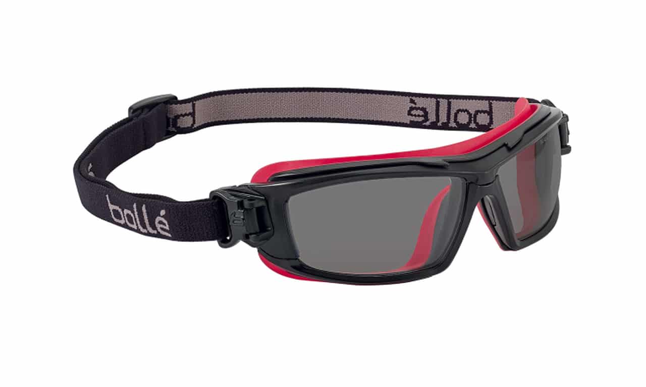 Details about   Bolle Double Ecran Super coverall safety goggles acetate lens polycarbonate 