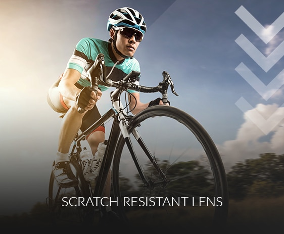 Cycling Sunglasses with Scratch Resistant Lens