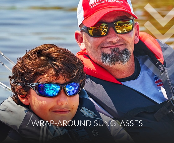 Wrap Around Fishing Sunglasses