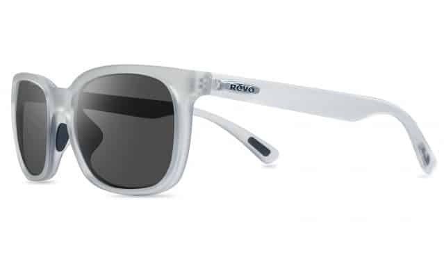 Revo Aston Polarized Sunglasses Matte Black Tortoise Frame w/ Graphite Lens 