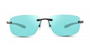 Revo Unisex RE 1060 Brayton Round Polarized UV Protection Sunglasses Blue Water Lens Revo Sunglasses Gold Frame