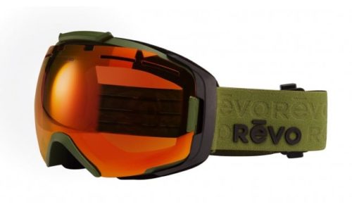 Revo Echo - Military Green SOLAR ORANGE POLARIZED PHOTOCHROMATIC LENS
