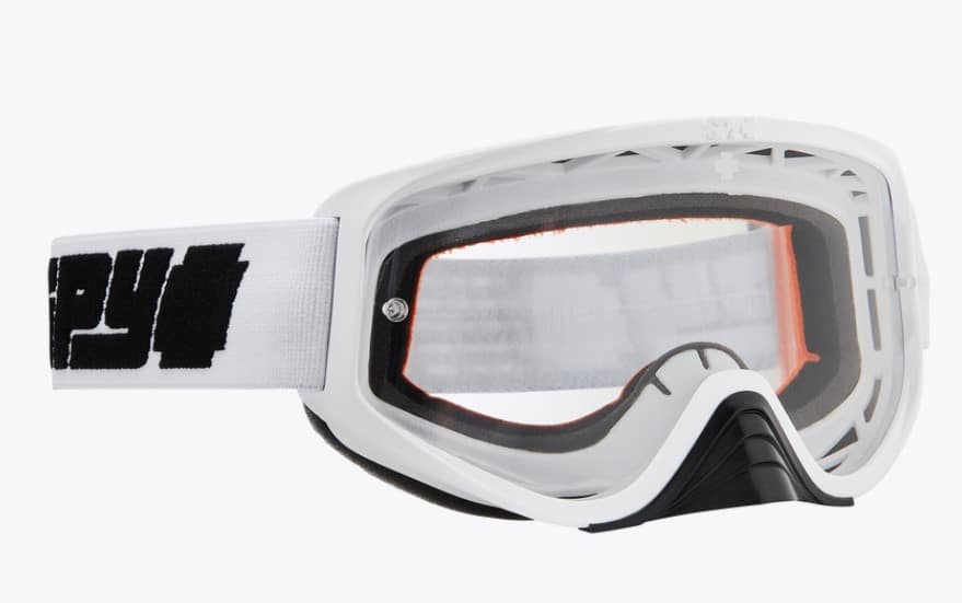 Optics Woot MX DH MTB BMX Goggles 2019 Matt Grey Maze with Clear lens Spy 