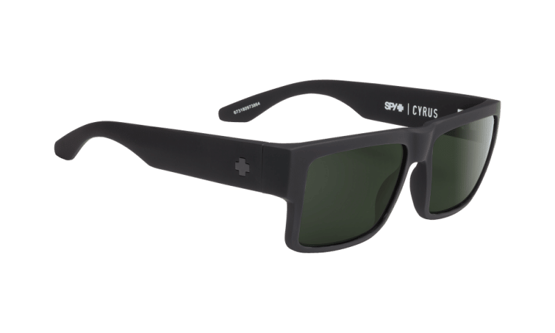 Spy Cyrus sunglasses in a soft matte black finish