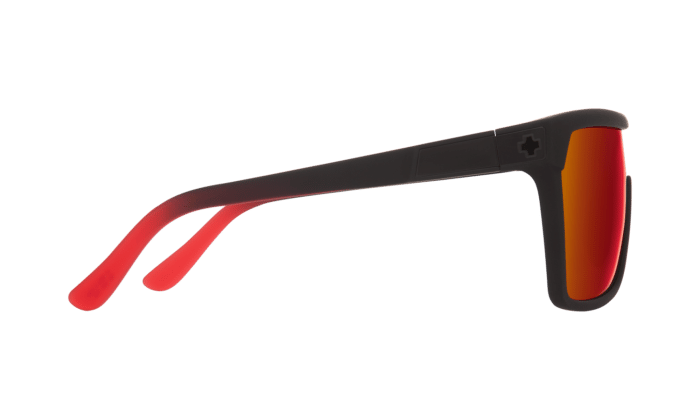 Flynn Soft Matte Black/red Fade - Happy Gray Green W/red Flash - Image 1