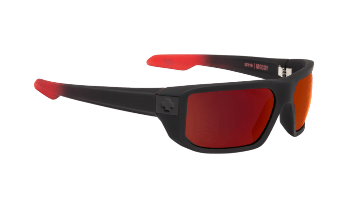 Mccoy Soft Matte Black/red Fade - Happy Gray Green W/red Flash - Image 1