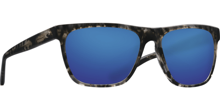 Apalach Sunglasses apa223-shiny-black-kelp-blue-mirror-lens-angle4
