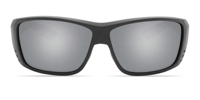 Cat Cay Sunglasses at200-matt-black-green-logo-gray-silver-mirror-lens-angle3