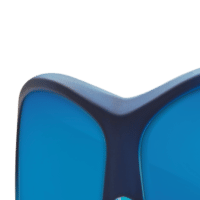 Cat Cay Sunglasses at73-matte-caribbean-fade-blue-mirror-lens-angle2