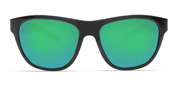 Bayside Sunglasses bay11-shiny-black-green-mirror-lens-angle3