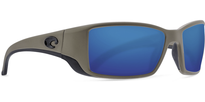 Blackfin Sunglasses bl198-matte-moss-blue-mirror-lens-angle4