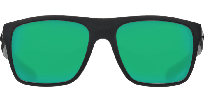 Broadbill Sunglasses brb11-matte-black-green-mirror-lens-angle3
