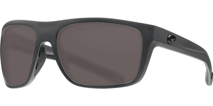 Broadbill Sunglasses brb98-matte-gray-gray-lens-angle2