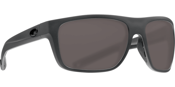 Broadbill Sunglasses brb98-matte-gray-gray-lens-angle4