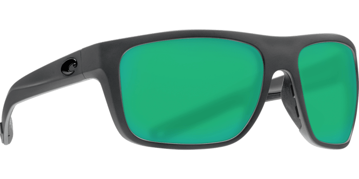 Broadbill Sunglasses brb98-matte-gray-green-mirror-lens-angle4