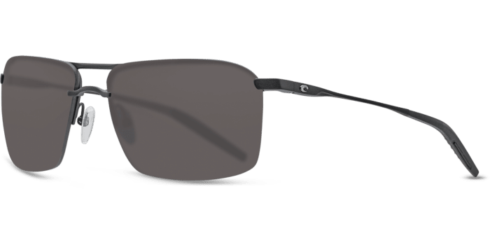 Skimmer Sunglasses skm11-matte-black-gray-lens-angle2.png