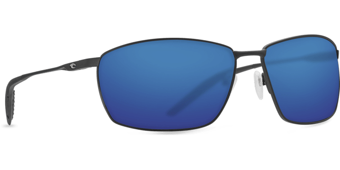 Turret Sunglasses trt11-matte-black-blue-mirror-lens-angle4.png