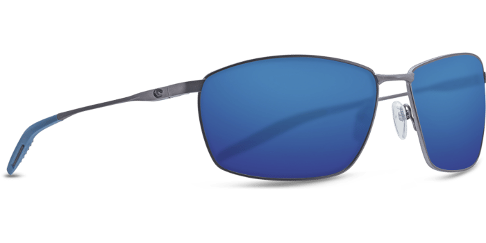 Turret Sunglasses trt247-matte-dark-gunmetal-deep-blue-black-blue-mirror-lens-angle4.png
