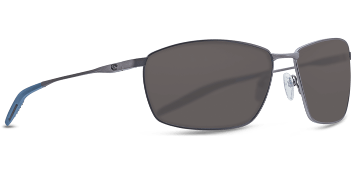 Turret Sunglasses trt247-matte-dark-gunmetal-deep-blue-black-gray-lens-angle4.png