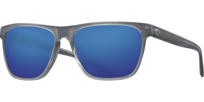 Apalach Sunglasses apa230-matte-gray-crystal-blue-mirror-lens-angle2