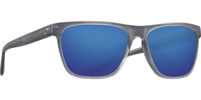 Apalach Sunglasses apa230-matte-gray-crystal-blue-mirror-lens-angle4