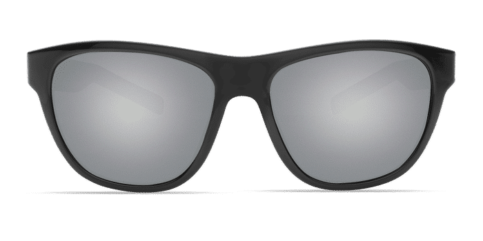 Bayside Sunglasses bay11-shiny-black-gray-silver-mirror-lens-angle3