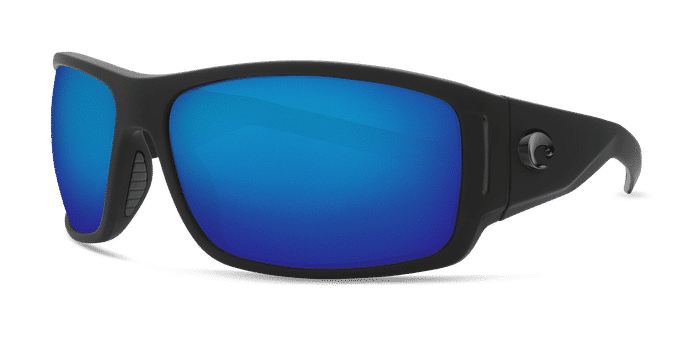 Cape Sunglasses cap187-black-ultra-blue-mirror-lens-angle2.png