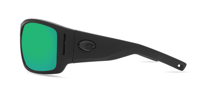 Cape Sunglasses cap187-black-ultra-green-mirror-lens-angle1.png