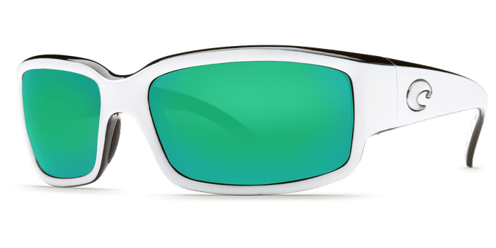 Caballito  Sunglasses cl30-white-black-green-mirror-lens-angle2.png