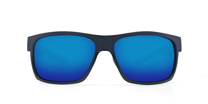 Half Moon Sunglasses hfm155-shiny-black-matte-black-blue-mirror-lens-angle3.png