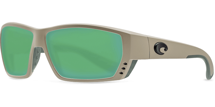 Tuna Alley Sunglasses ta248-sand-green-mirror-lens-angle2.png