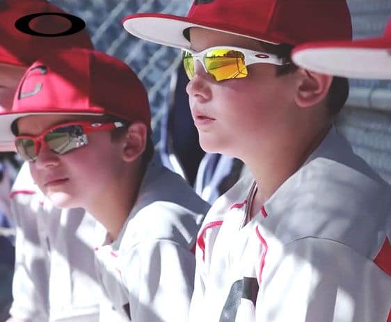 youth baseball sunglasses oakley