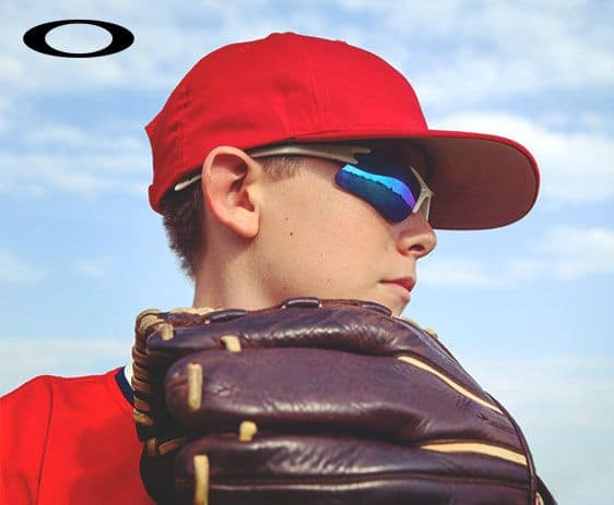 cheap youth oakley baseball sunglasses