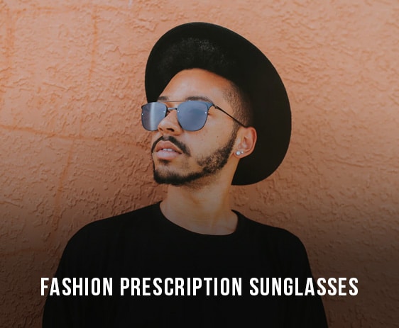 man in a black hat wearing prescription sunglasses