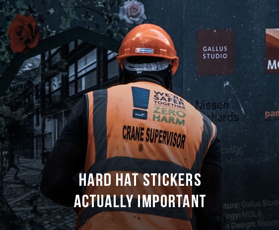 Hard Hat Stickers Actually Important