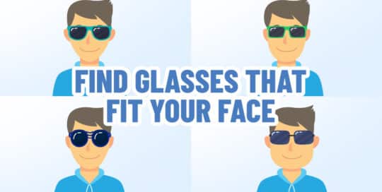 Find Sunglasses that Fit Your Face