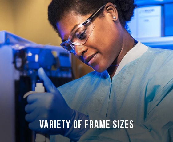 Variety of Frame Sizes