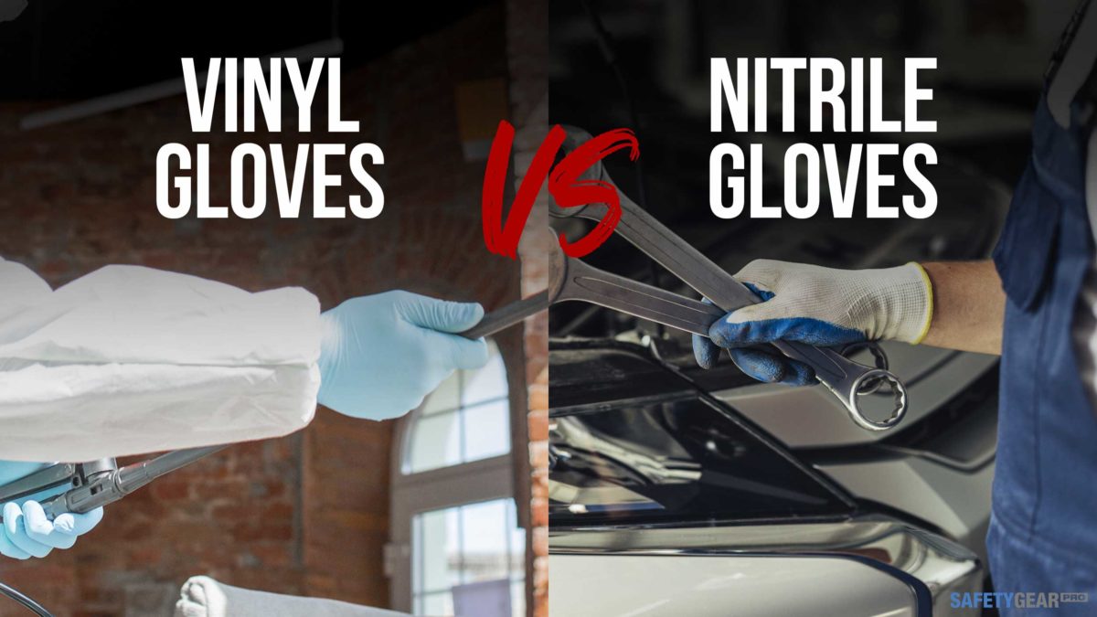 Differences Between Nitrile Vinyl Gloves Safety Gear Pro