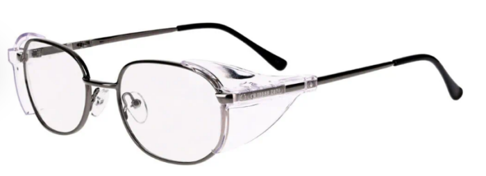 OnGuard OG085 ANSI Rated Prescription Safety Glasses – Gunmetal