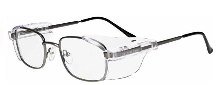 OnGuard OG090 ANSI Rated Prescription Safety Glasses – Antique Pewter