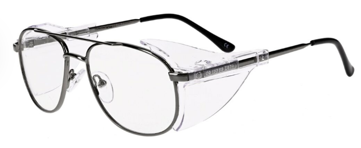OnGuard OG095 ANSI Rated Prescription Safety Glasses – Gunmetal