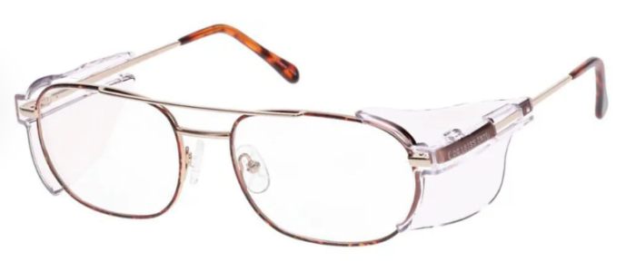 OnGuard SG103 Prescription Safety Glasses – Matte Tortoise