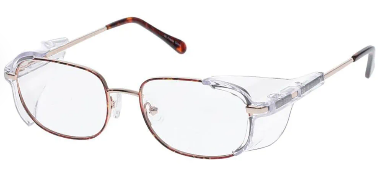 OnGuard SG104 Prescription Safety Glasses – Matte Tortoise