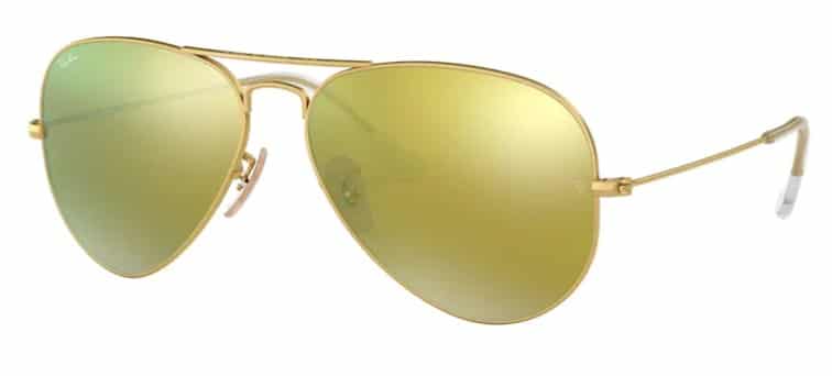 Ray Ban Rb3025 Aviator Metal Sunglasses Medium 